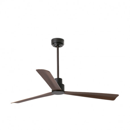 Ventilateur plafonnier Nassau Faro - 17,6m² - 6 vitesses - Marron - Moteur DC