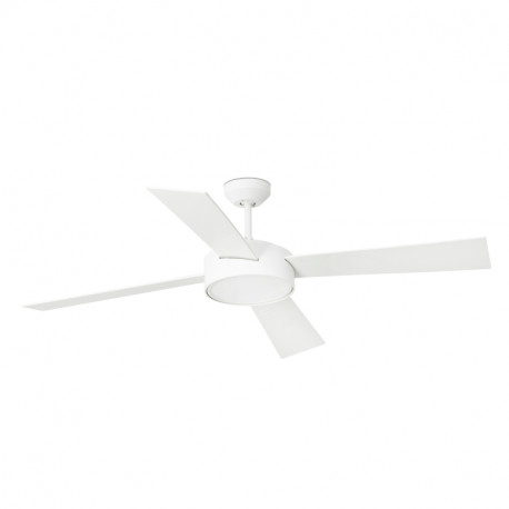 Ventilateur de plafond Hydra LED Faro - Blanc - Moteur DC - 6 Vitesses