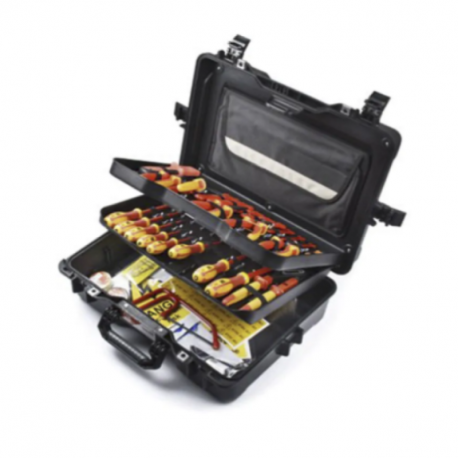 Kit d'outils pour électricien RS Pro - Inclus 29 pièces - Avec mallette