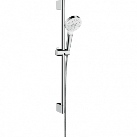 Set de douche EcoSmart avec barre Unica'Crometta 65 cm Hansgrohe - 1 jet