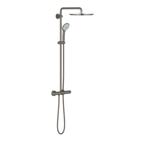 Colonne de douche thermostatique Euphoria System 310 Grohe - Hard Graphite brossé - Gamme Professionnelle
