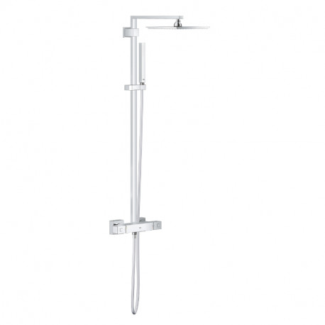 Colonne de douche thermostatique Euphoria Cube System XXL 230 Grohe - Chrome - Gamme Professionnelle