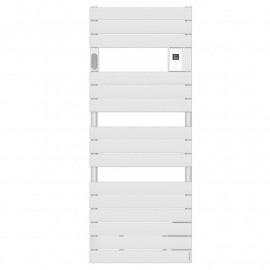 Radiateur sèche-serviettes Adélis Atlantic connecté - 1000W - Blanc carat