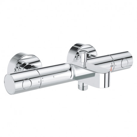 Mitigeur thermostatique bain douche Grohtherm 800 Cosmopolitan Grohe - Chrome - Gamme Professionnelle