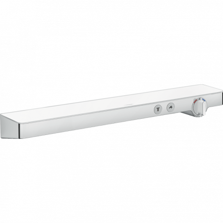 Mitigeur douche ShowerTablet Select Hansgrohe - 2 sorties - Blanc/chromé