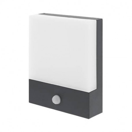 Applique extérieure Luxi 45 Sensor Indigo - 6w - 660Lm - 3000K - IP54 - Anthracite