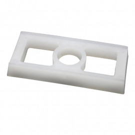 Seau de 80 Rosaces doubles pour écartement mural Ecartclip RAM - Pour tube en cuivre - Type 20