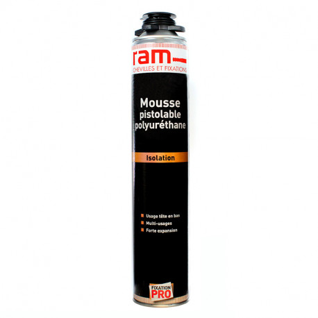 Mousse polyuréthane coupe-feu 2h pistolable DL Chemicals