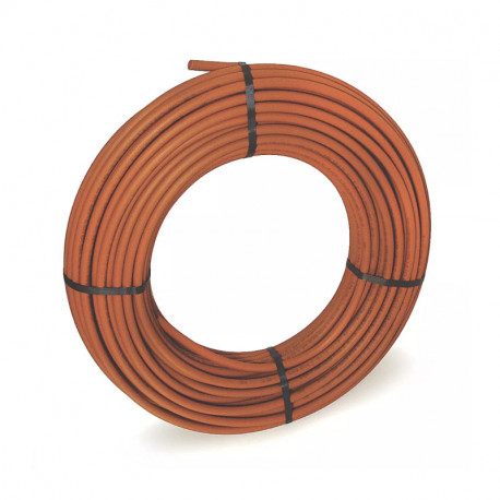 Tuyau PER 12mm Nu - Avec BAO - Rouge - 10x12 - 200m