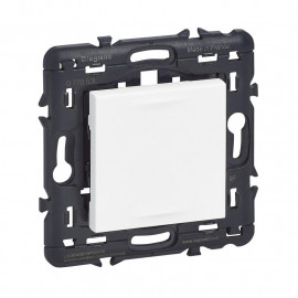 Commande sans fil sans pile Legrand - Self-e Mosaic with Netatmo - Pour éclairage et prises - Enjoliveur Blanc