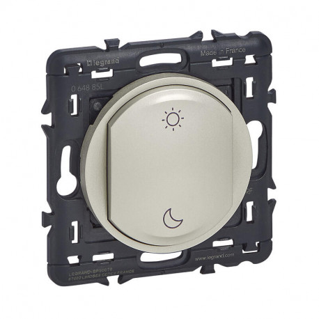 Commande sans fil sans pile Lever/Coucher Legrand - Self-e Céliane with Netatmo - Titane