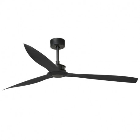 Ventilateur de plafond intelligent Just Fan Faro - Pièce 28m2 - 6 vitesses - Noir mat