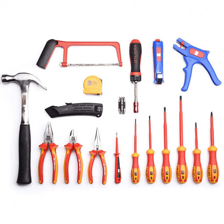 Mallette à outils pour électriciens RS Pro - Jeu de 28 pièces