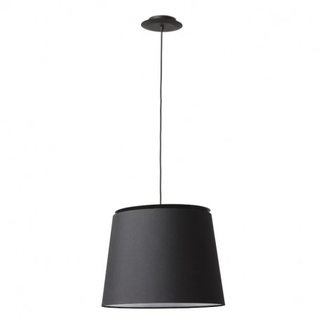 Lampe suspension Savoy Faro - Noir/noir - Sans ampoule - E27