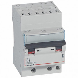 Disjoncteur DNXᶾ - 6A - Tripolaire - Courbe C - Auto/vis