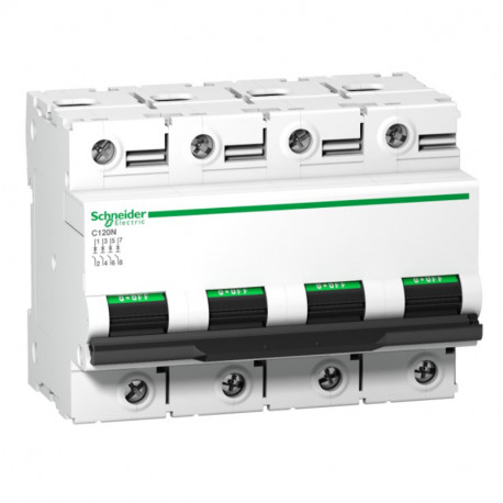 Disjoncteur 125 A - C120N - 4P - Courbe B - 10 kA