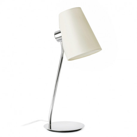 Lampe de table Lupe Faro - Chrome - Sans ampoule