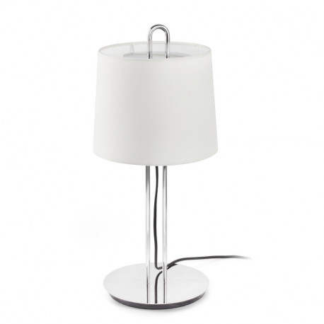 Lampe de table Montreal Faro - Blanc/blanc - Sans ampoule