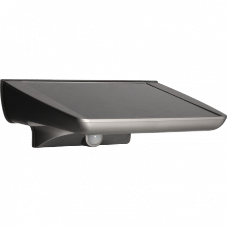 Applique solaire Cuzco Arlux - Détecteur de mouvement infrarouge - 4W - Gris