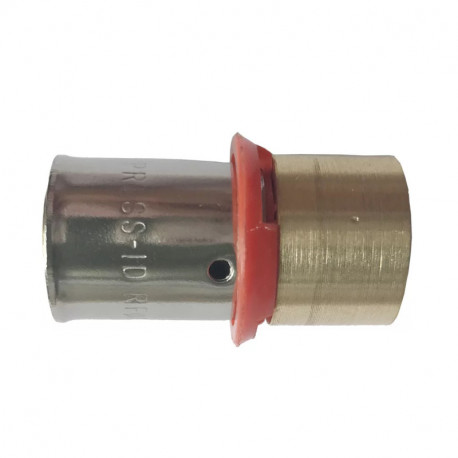 Raccord passerelle à sertir PER / à souder Cuivre - Per16 - Cu16