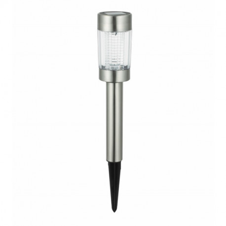 Lot de 5 bornes solaire Firefly Arlux - Détecteur crépusculaire - 0.06W - Inox