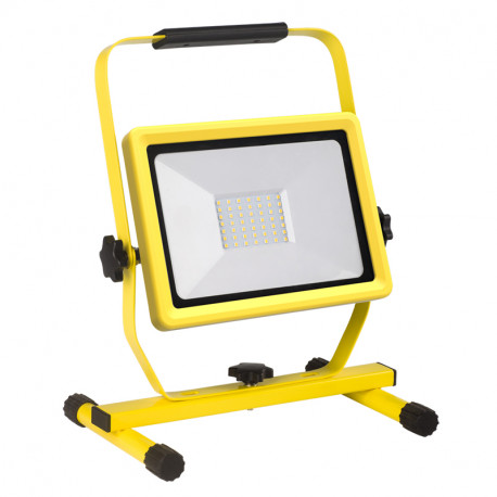 Projecteur portable Série P Arlux - 50W - 4000lm - IP65 - Jaune