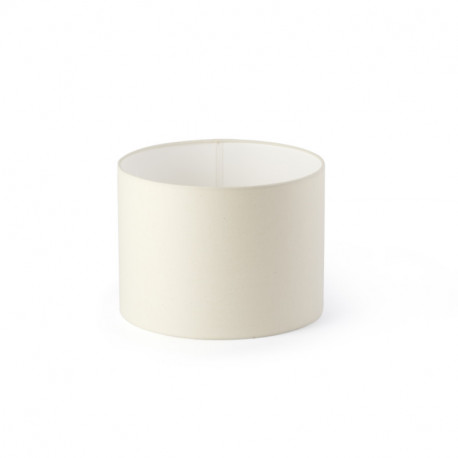 Abat-jour lampe de table Drum Faro - Beige - Sans ampoule - ø300mm