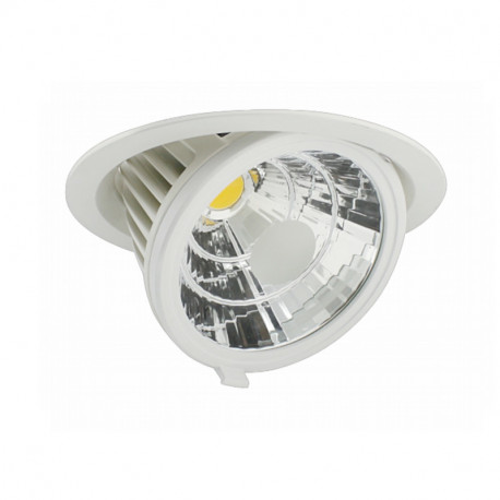 Spot escamotable encastrable Opale Arlux - 35W - 4000K - 3500Lm - IP20 - ø190mm