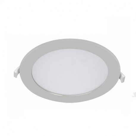 Spot encastré Saturn blanc Arlux - 6W - De 3000 à 6000K - 580Lm - IP44 - ø115mm