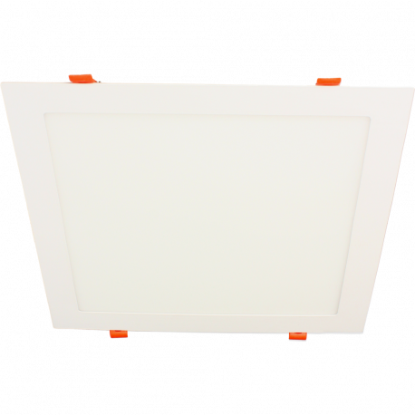 Spot Led encastré Onyx R2 Arlux - Carré - 24W - 4000K - IP20 - 300x300mm - Blanc