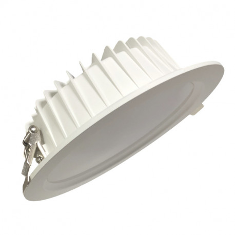 Spot encastré orientable BBC Cloud rond Arlux - LED - 6W - 4000K - 520Lm - ø110mm - Blanc