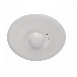 Détecteur de présence encastré Arlux - RF - 400W - ø98mm - Blanc