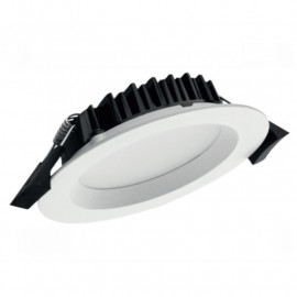 Downlight encastré Arlux - 25W - 3000K à 6000K - Ø200mm - Blanc