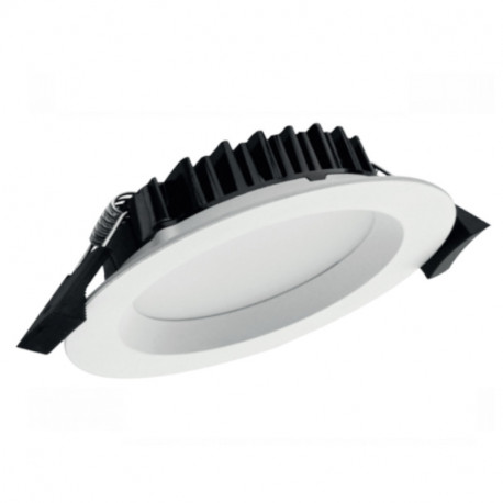 Downlight encastré Arlux - 25W - 3000K à 6000K - Ø200mm - Blanc
