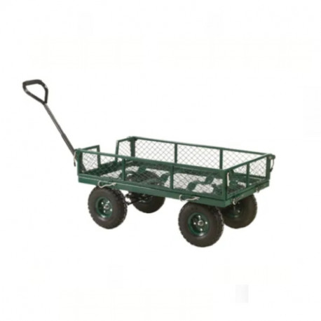 Chariot de manutention RS PRO - Charge 250Kg - Côtés en treillis - 1070x515x1170mm