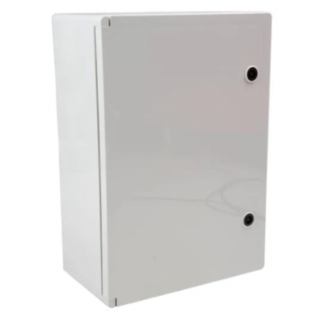 Boîtier ABS mural étanche RS PRO - Avec porte pleine - 500 x 350 x 195mm - Gris