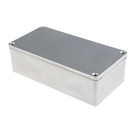 Boîtier en fonte d'aluminium RS PRO - 202 x 102 x 61mm - Gris - IP65