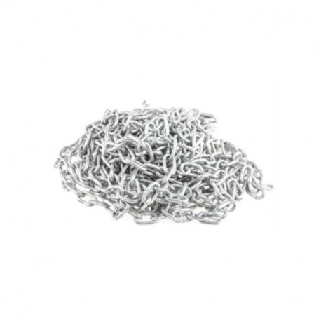 Chaîne acier galvanisé RS PRO - ø19x4mm - Longueur 10m - 100kg de charge