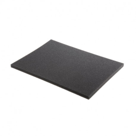 Garniture de mousse de densité moyenne pour valise RS PRO - Noir - 390x290x16mm