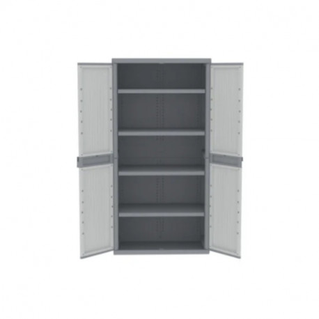 Armoire de stockage RS PRO - 2 portes verrouillables - 1800x897x537mm