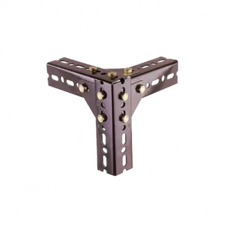 Lot de 5 cornières perforées en acier RS PRO - 38mmx3000mmx38mm