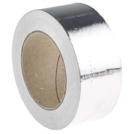 Ruban non conducteur RS Pro - Longueur 45m - Largeur 50mm - Aluminium