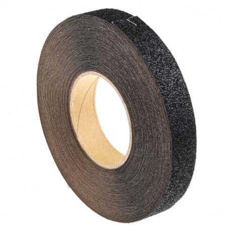 Ruban de signalisation RS Pro - Antidérapant à granulation abrasive - Longueur 18.3m - Noir