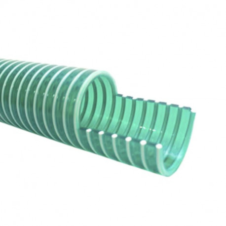 Tuyau PVC flexible RS Pro- Renforcé - Vert Transparent  - 30m - 38mm