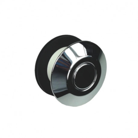 Bouton pneumatique RS PRO - ø42→45mm - Chrome
