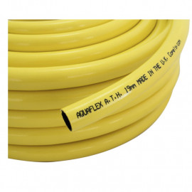 Tuyau PVC flexible RS Pro - Renforcé - Eau - Jaune - 25m - 19mm