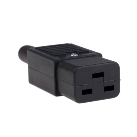 Connecteur IEC femelle C19 RS PRO - 16A - Montage sur câble