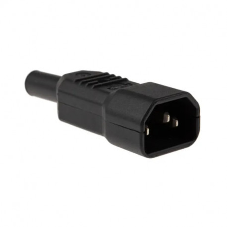 Connecteur IEC mâle C14 RS PRO - 10A - Montage sur câble