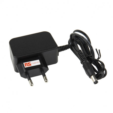 Alimentation enfichable RS Pro - 24V - 500mA - 12W - Noir
