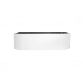 Radiateur Divali Atlantic connecté - Plinthe - 1500W - Blanc carat